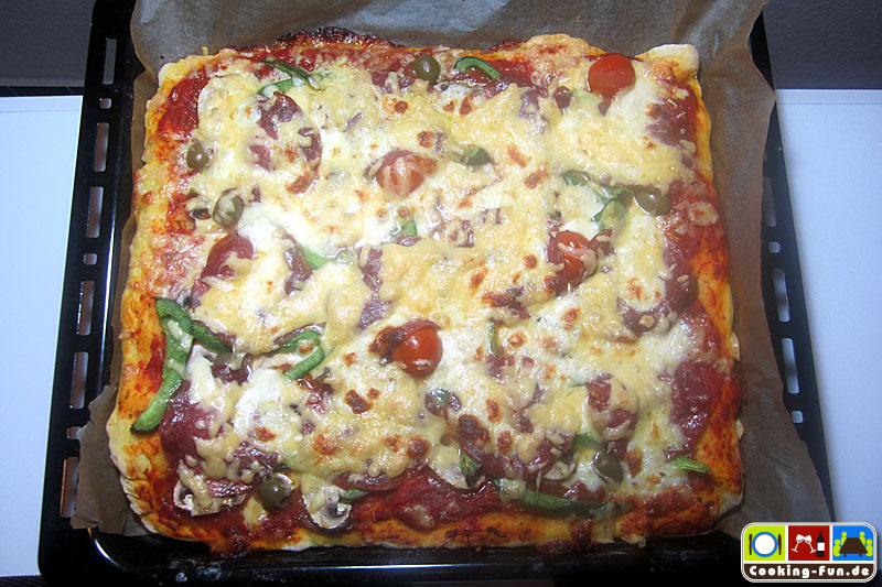 Pizza – Hefeteig