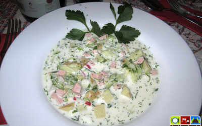 Okroschka auf Kefir-Basis