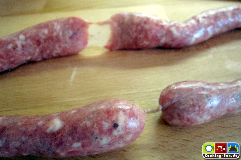Bratwurst selbstgemacht - erste Experimente - Cooking-Fun