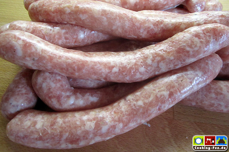Bratwurst selbstgemacht - erste Experimente - Cooking-Fun