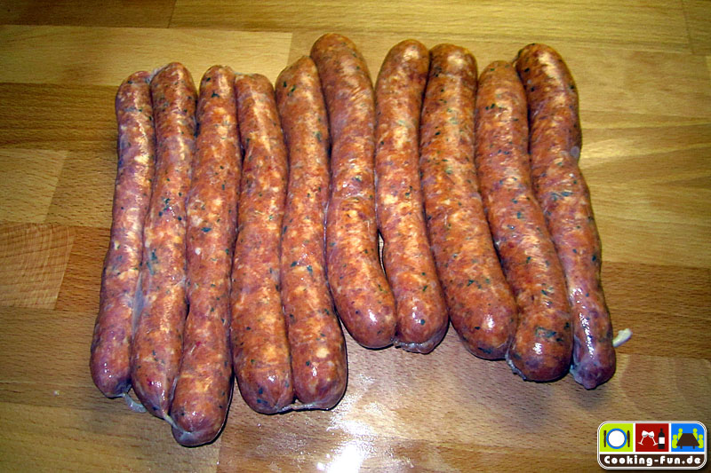 Bratwurst selbstgemacht - erste Experimente - Cooking-Fun