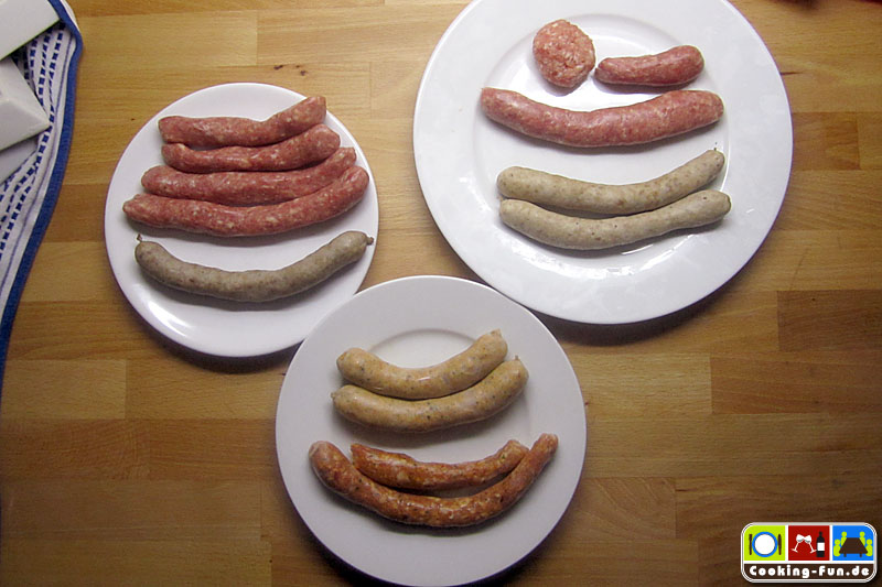Bratwurst selbstgemacht - erste Experimente - Cooking-Fun
