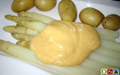 Sauce Hollandaise zum Spargel