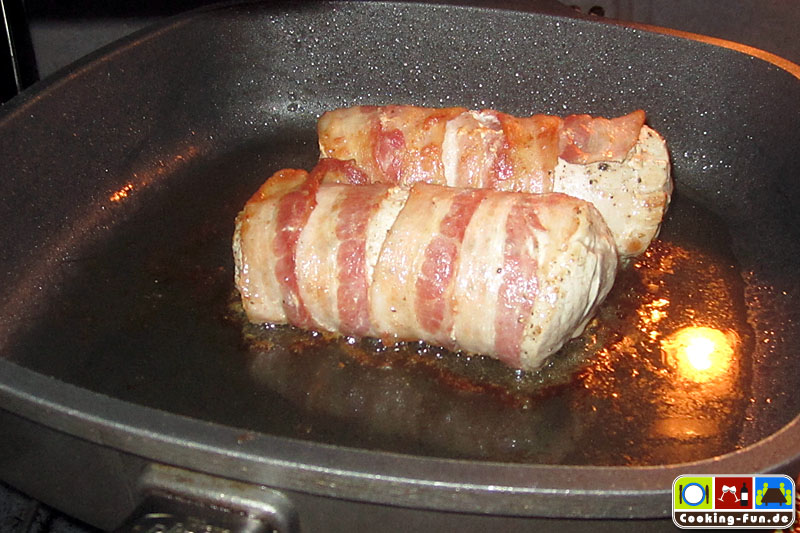 Schweinefilet im Speckmantel - Cooking-Fun