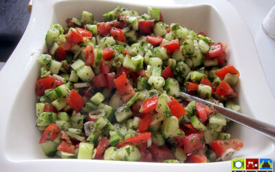 Tomaten-Gurke-Salat
