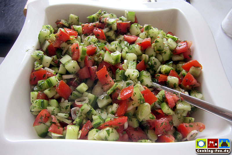 Tomaten-Gurke-Salat