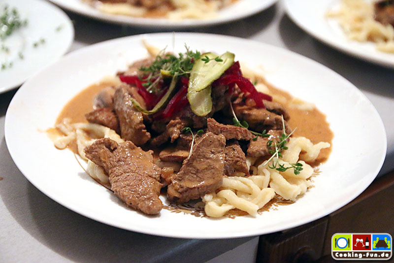 Boeuf Stroganoff