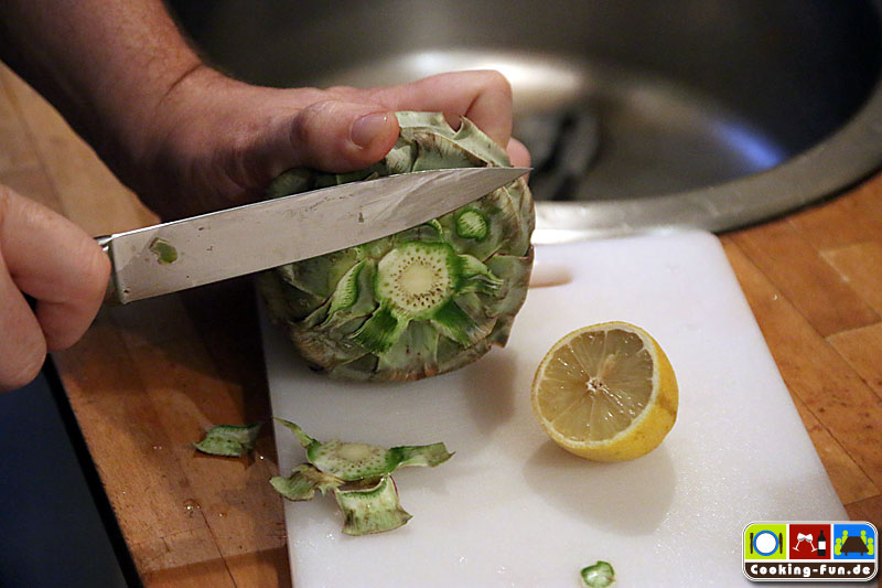 Artischocken im Ganzen mit Dip - Cooking-Fun