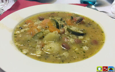 Minestrone col pesto