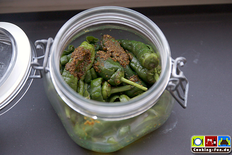 Green Chili Pickles