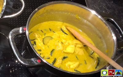 Zucchini-Hähnchen-Curry