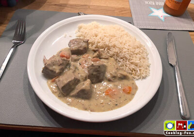 Blanquette de veau - Kalbsblankett